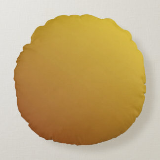 Gold Hexagon: Glitzer geometrischer Hintergrund. Rundes Kissen