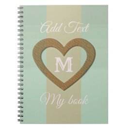 Gold Holidays Vibe Notizblock