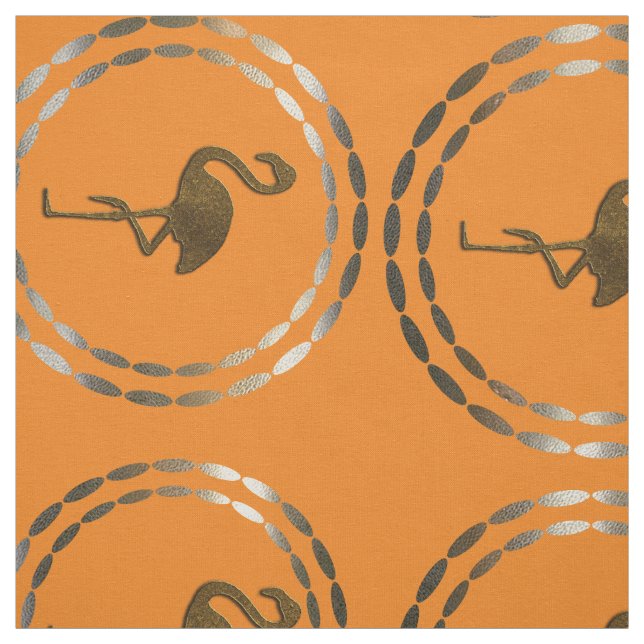 Gold Holidays Vibe Stoff (Muster)