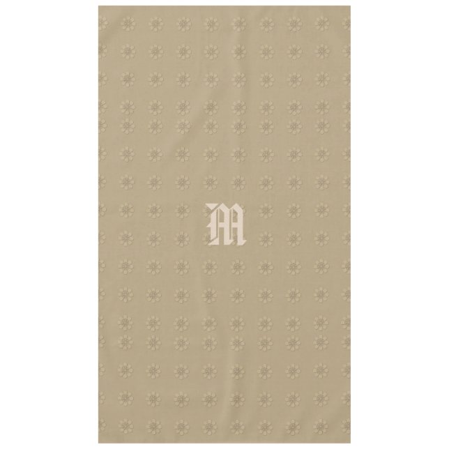 Gold Holidays Vibe Tischdecke (Vorderseite)