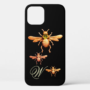 GOLD HONEY BEES MONOGRAM Case-Mate iPhone HÜLLE