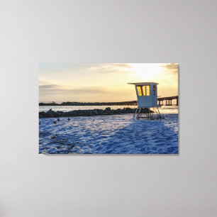 Gold Hour Destin East Pass Canvas Leinwanddruck
