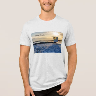 Gold Hour Destin East Pass Herren T-Shirt Tri-Blend Shirt