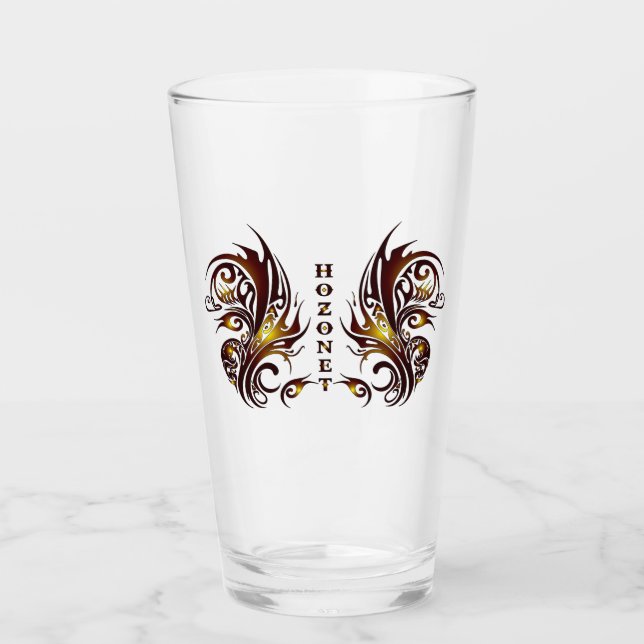 Gold-Hozonet-Trinkgeschirr Glas (Vorderseite)