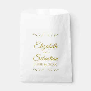 Gold-Imitate Fohlen Gastgeschenk Hochzeit-Taschen Geschenktütchen