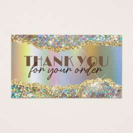 Gold Imitate iridessierende Glitzer-Folie Diskontk