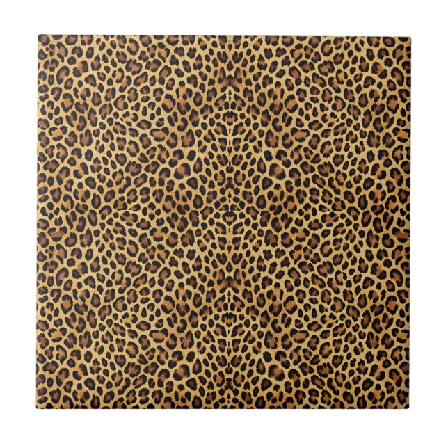 Gold Imitate Leopard Skin Patches drucken Fliese (Vorderseite)