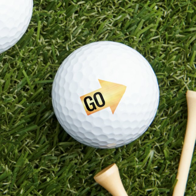 Gold Impact Arrow Golfball (Von Creator hochgeladen)