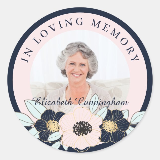 Gold in Blüten und Pflanzen Runder Aufkleber (Vorderseite)