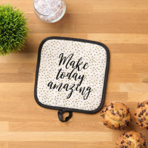 Gold Inspiration Phantastisch Topflappen