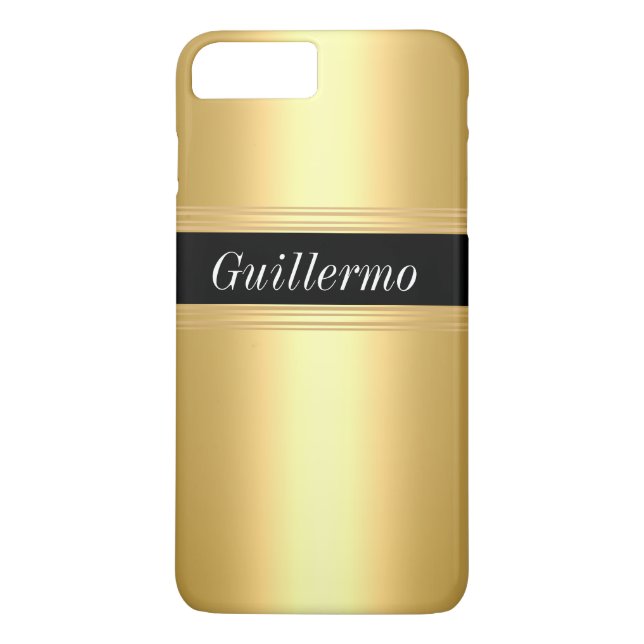 Gold iPhone 7 Plus Case-Mate iPhone Hülle (Rückseite)