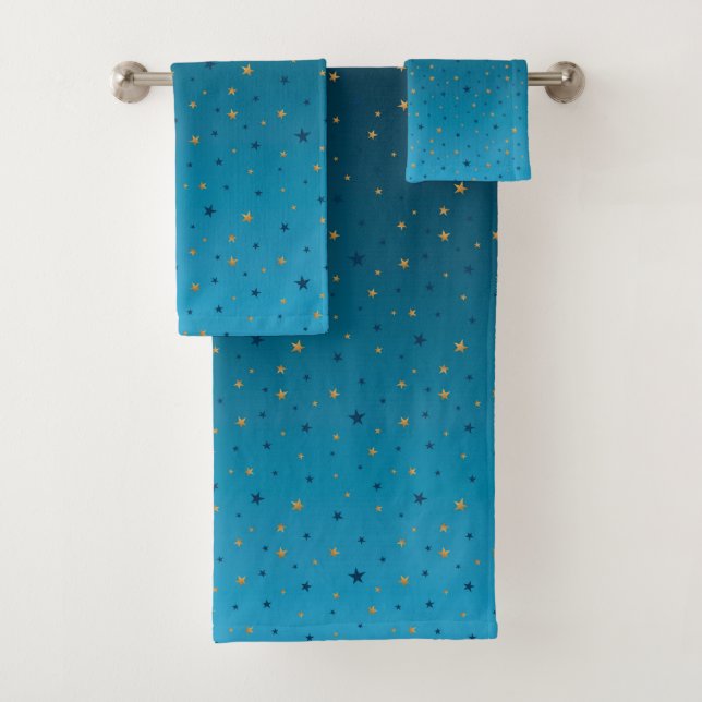 Gold ist blau. badhandtuch set (Insitu)