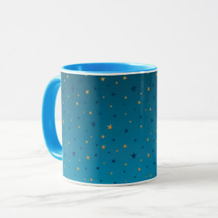 Gold ist blau. tasse