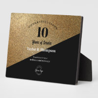 Gold Jahre des Service Recognition Logo für Mitarb