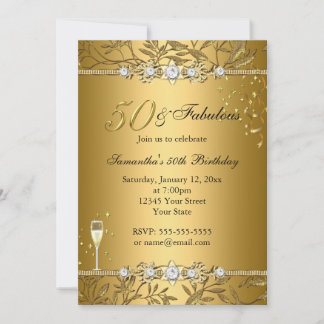 Gold Jewel Leaf 50 & fabelhafte Einladung zum Gebu
