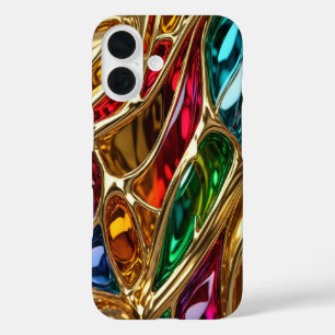 Gold & Jewels #22 - iPhone 16 Hüllen
