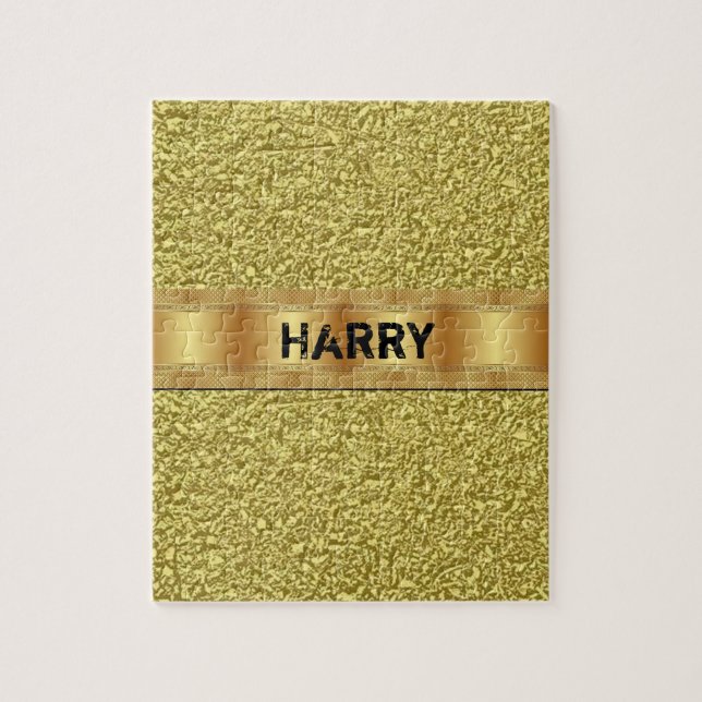 Gold Jigsaw Puzzle (Vertikal)