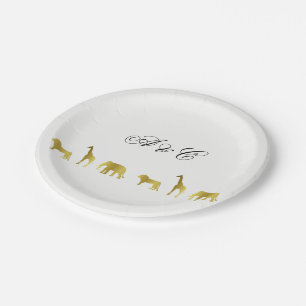Gold Jungle & Safari Party Paper Teller