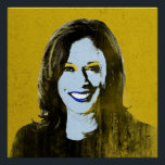 Gold Kamala Harris Pop Art Poster<br><div class="desc">Politischer Pop Art Gear und politische Geschenke von PolitiClothes.com & PolitiCardz.com finden die einzigartigsten Wahlen und politischen Geschenke inklusive: politische T - Shirt, politische Autoaufkleber, politische Buttons, politische Poster, politische Buttone, politische Karten, politische Tasse, politische Plakate, politische Zeichen und mehr! Politische Kunst & Gear: http://www.PolitiClothes.com Politische Karten und Geschenke: http://www.PolitiCardz.com...</div>