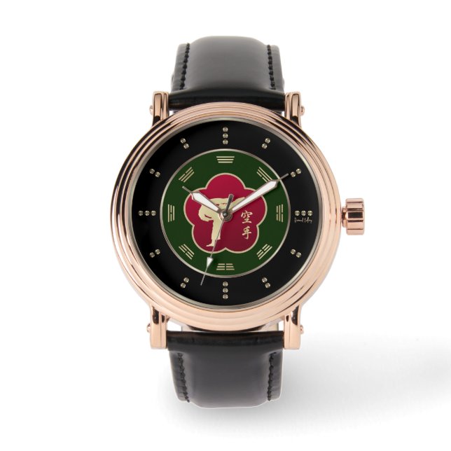 Gold Karate Luxury Watch Armbanduhr (Vorderseite)