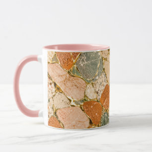 Gold Kintsugi Terrazzo Morgenkaffeetasse Geschenk Tasse