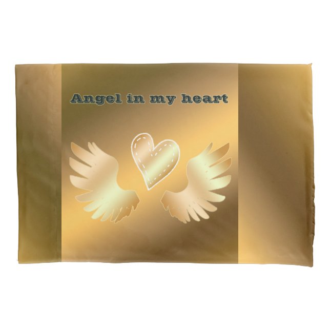 Gold Kissenbezug (Vorderseite)