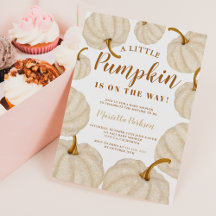 Gold Kleine Kürbisfallen Drehbuch Babydusche