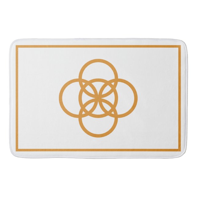 Gold Knot Badematte (Vorderseite)