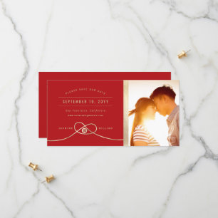 Gold Knot Double Happiness Chinesisches Hochzeitsf Save The Date