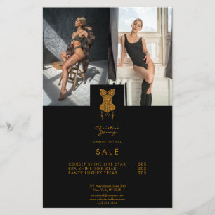 Gold Lace Lingerie Boutique 2 Foto-Preisprospekt Flyer