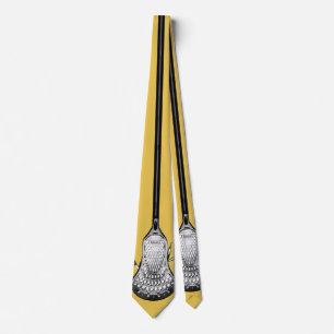 Gold Lacrosse Neck Tie Krawatte