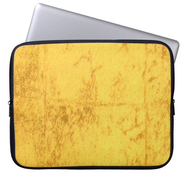 Gold-Laptop-Sleeve Laptopschutzhülle (Vorderseite)