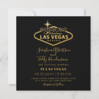 Gold Las Vegas Fabulous Destination Square Hochzei