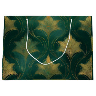 Gold Leaf Große Geschenktüte