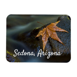 Gold-Leaf in Sedona, Arizona Magnet