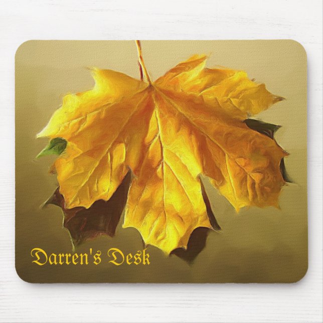 Gold Leaf ~ Mousepad (Vorne)