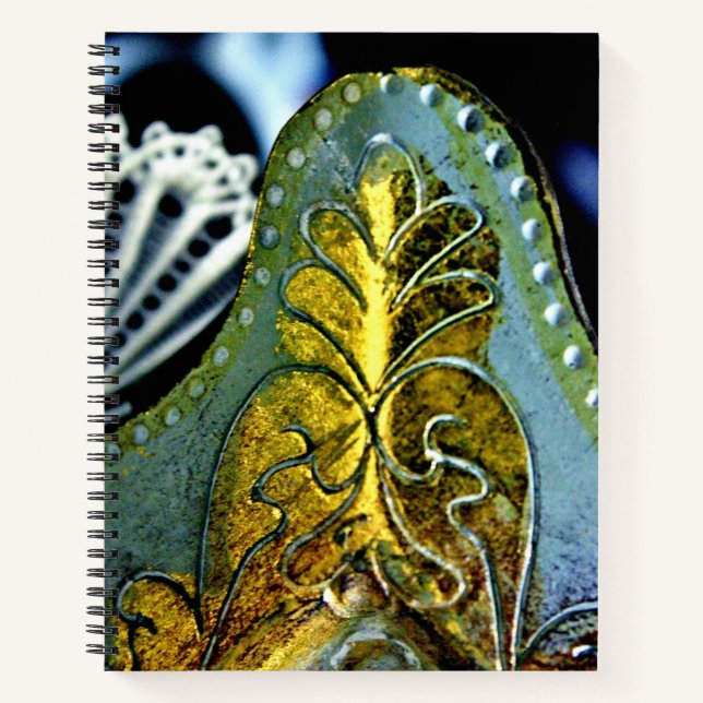 Gold Leaf Notizbuch (Vorderseite)