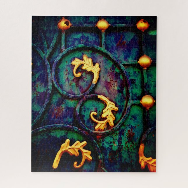 Gold Leaf Puzzle (Vertikal)