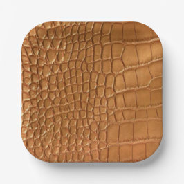 Gold leather texture luxury pappteller