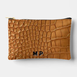 Gold leather texture luxury zubehörtasche