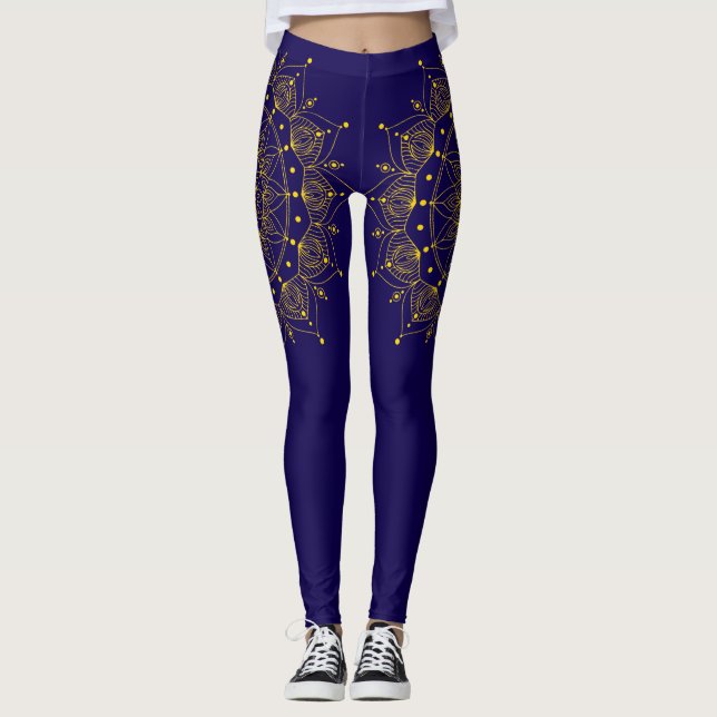Gold Leggings (Vorderseite)