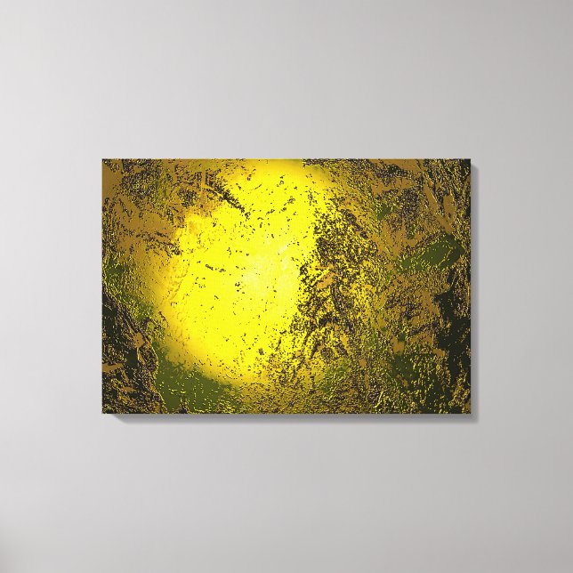 Gold Leinwanddruck (Vorderseite)