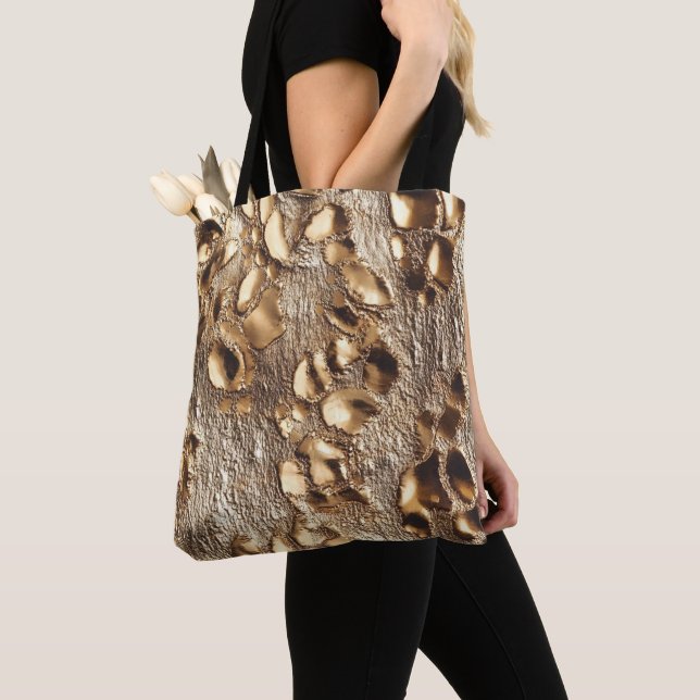 Gold Leopard Metallic Flecken (Von Nahem)