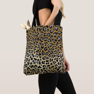 Gold Leopard Print 