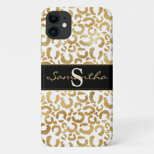 Gold Leopard Print Custom Case-Mate iPhone Fall Case-Mate iPhone Hülle
