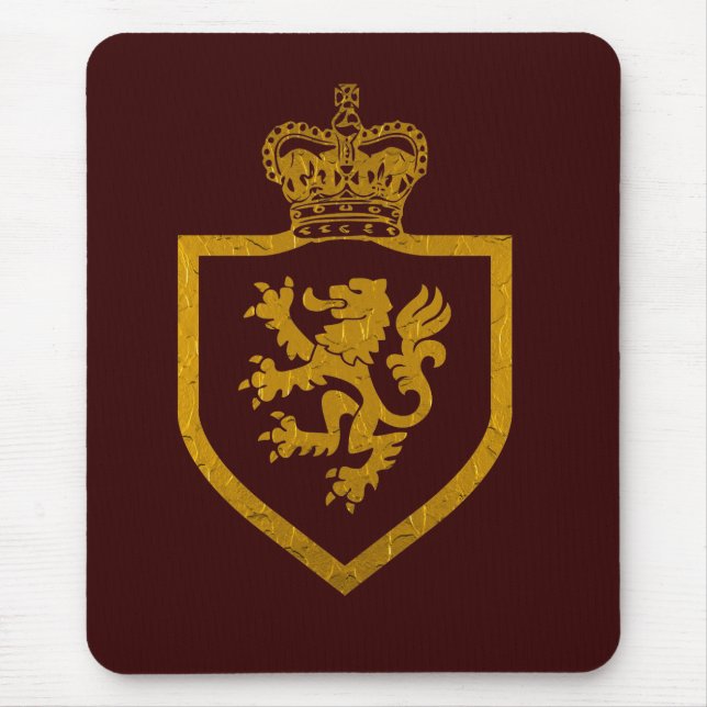Gold Lion King Mousepad (Vorne)