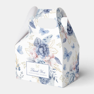 Gold Little Butterfly Baby Dusche Geschenkschachtel