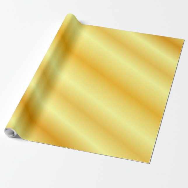 Gold Look Elegante Moderne Vorlage Trendy Geschenk Geschenkpapier (Ungerollt)