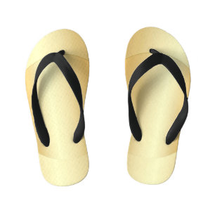 Gold Look Glamour Modern Template Custom Kinderbadesandalen