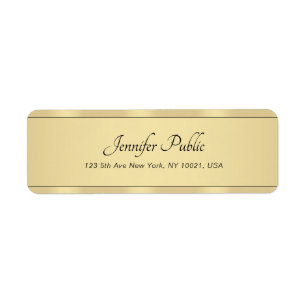 Gold Look Moderne Handschrift elegant kalligraphie